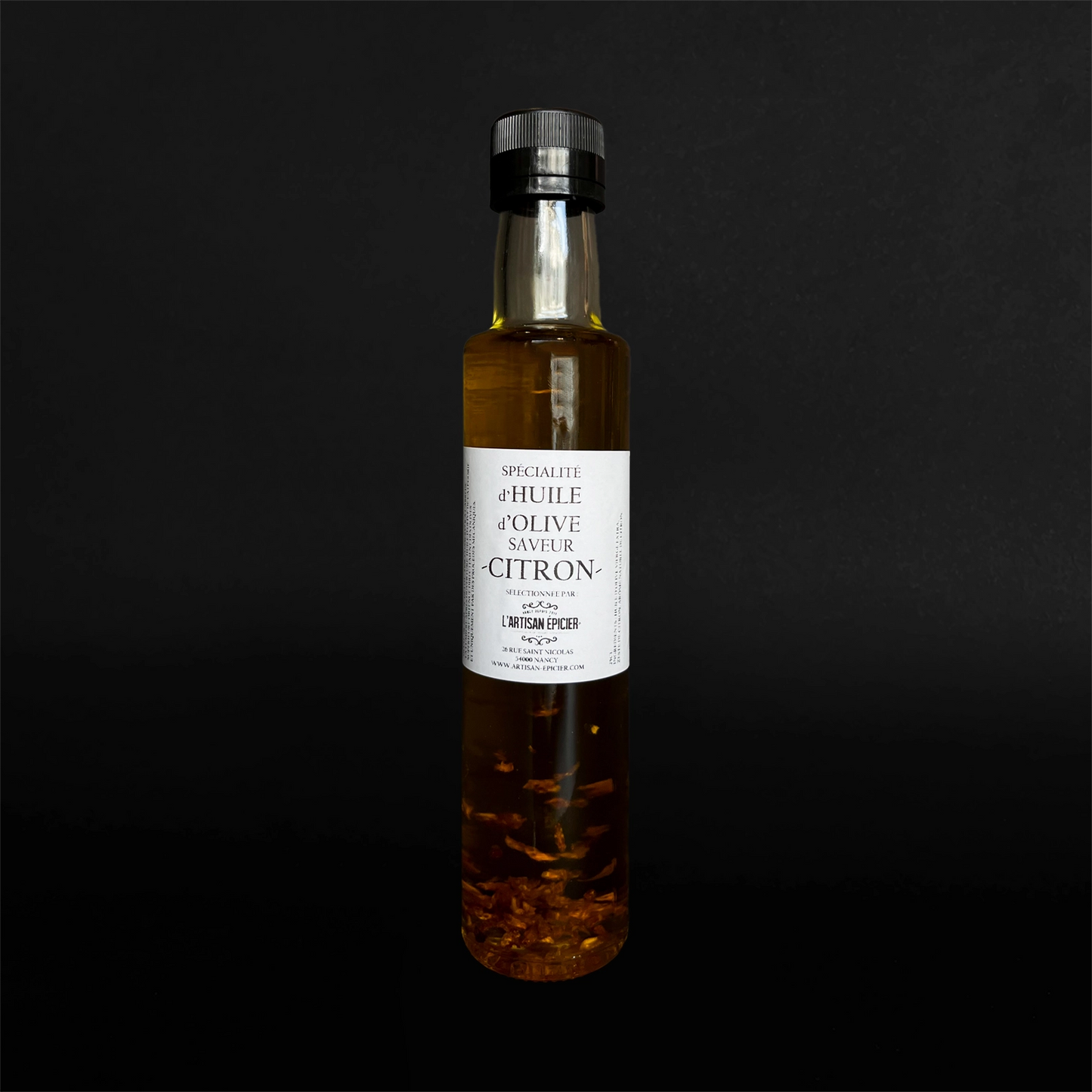 Huile d'olive au citron 25cl