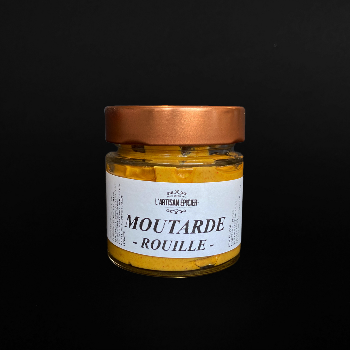 Moutarde Rouille - 110g/pot