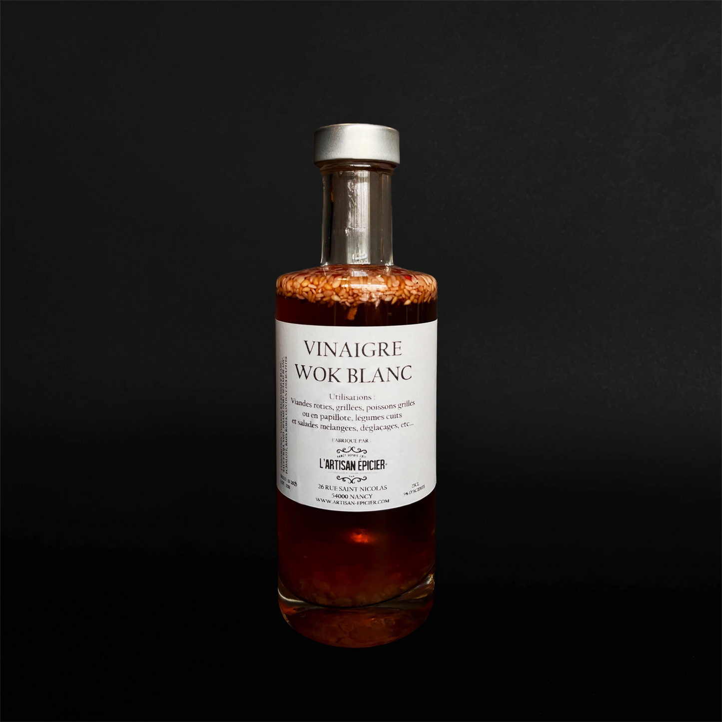 Vinaigre Wok blanc - 25cl