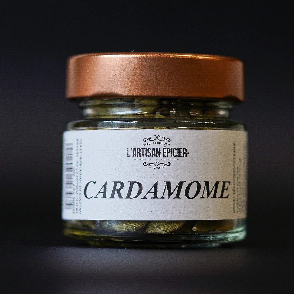Cardamome verte en gousses - 25g/pot