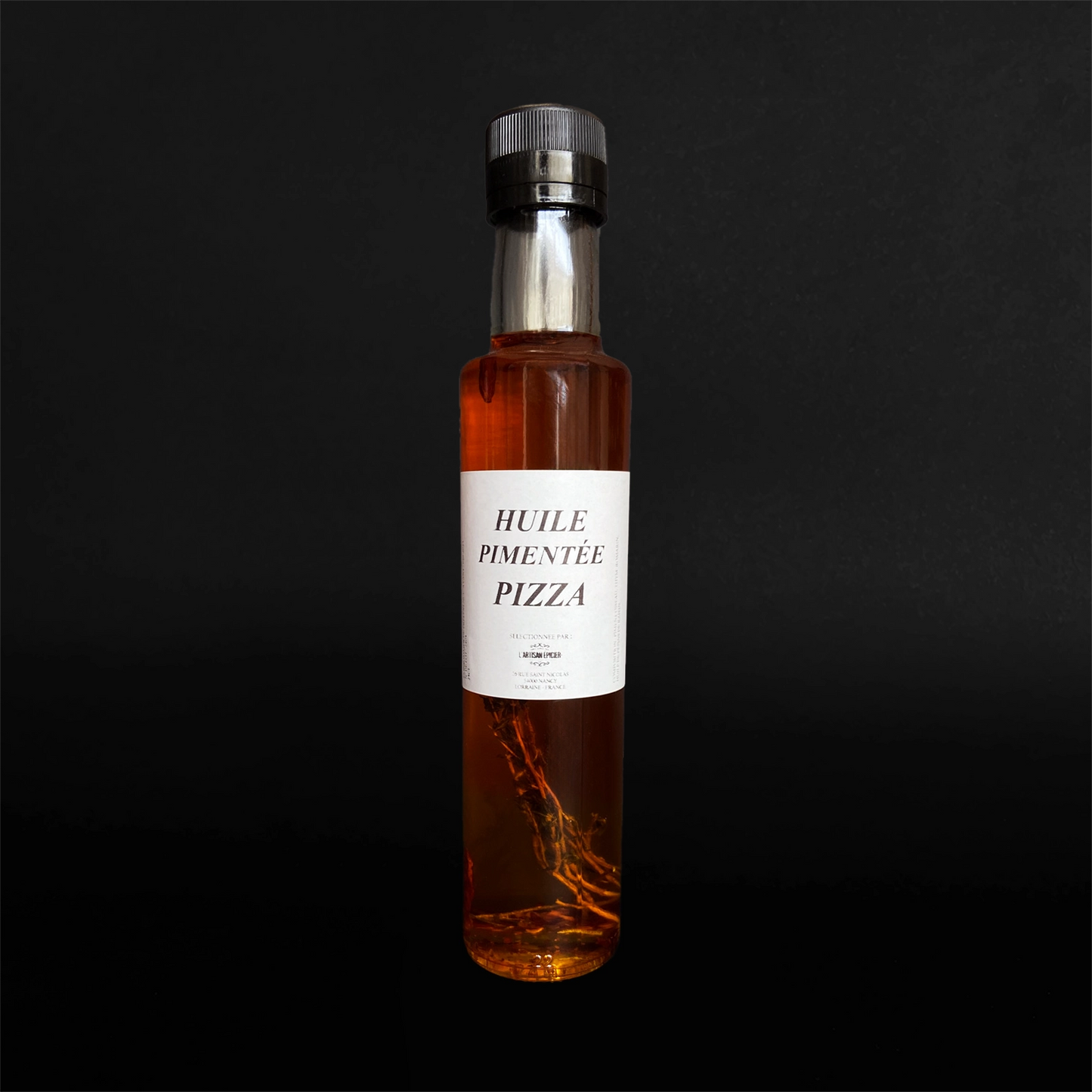Huile pimentée pizza - 25cl