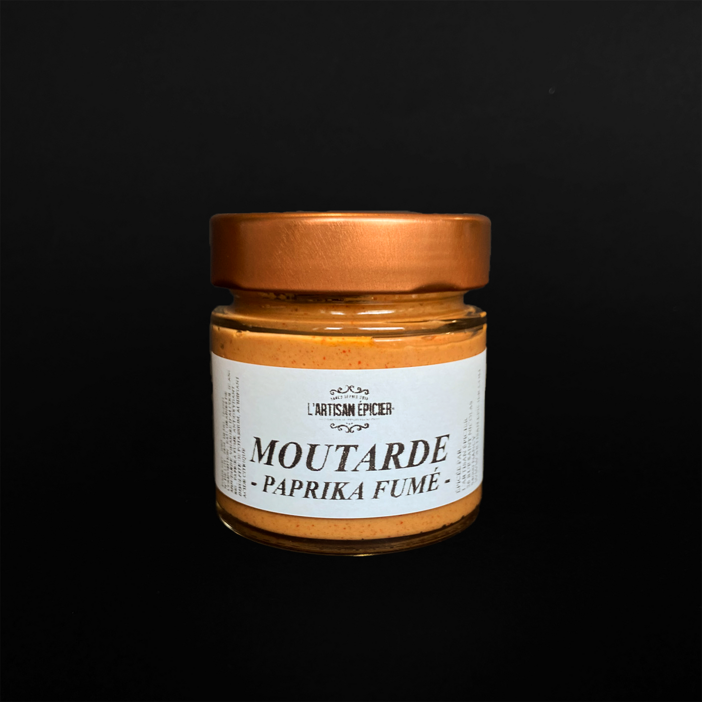 Moutarde Paprika Fumé - 110g/pot