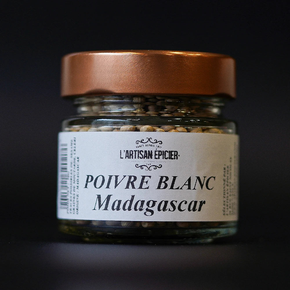 Poivre blanc (Madagascar) - 50g/pot