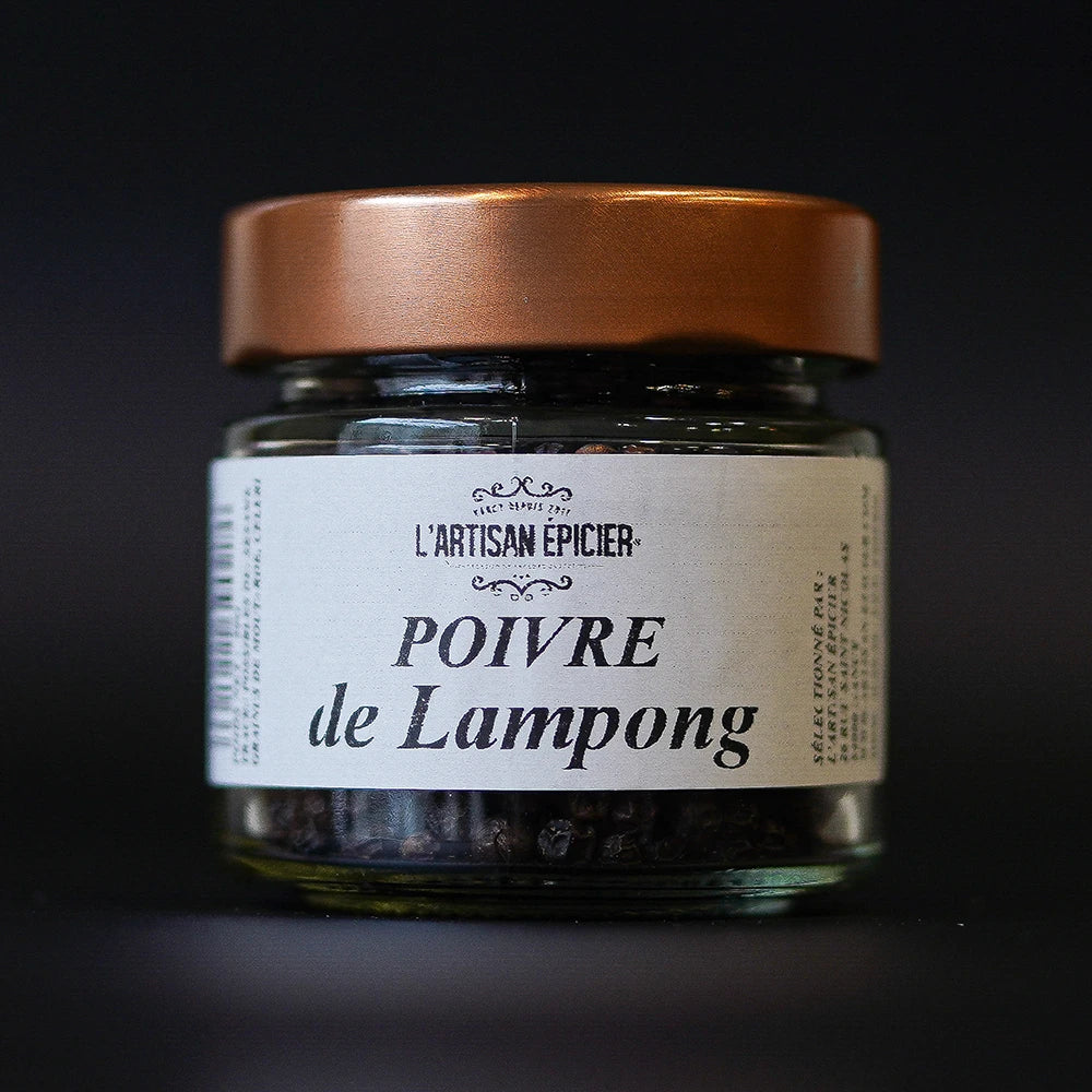Poivre noir de Lampong - 50g/pot