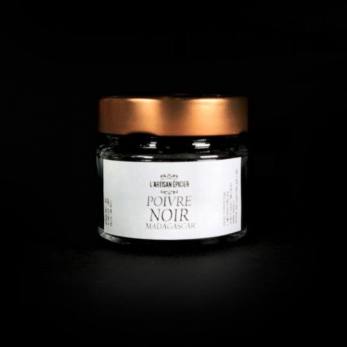 Poivre noir moulu (poivre gris) - 50g