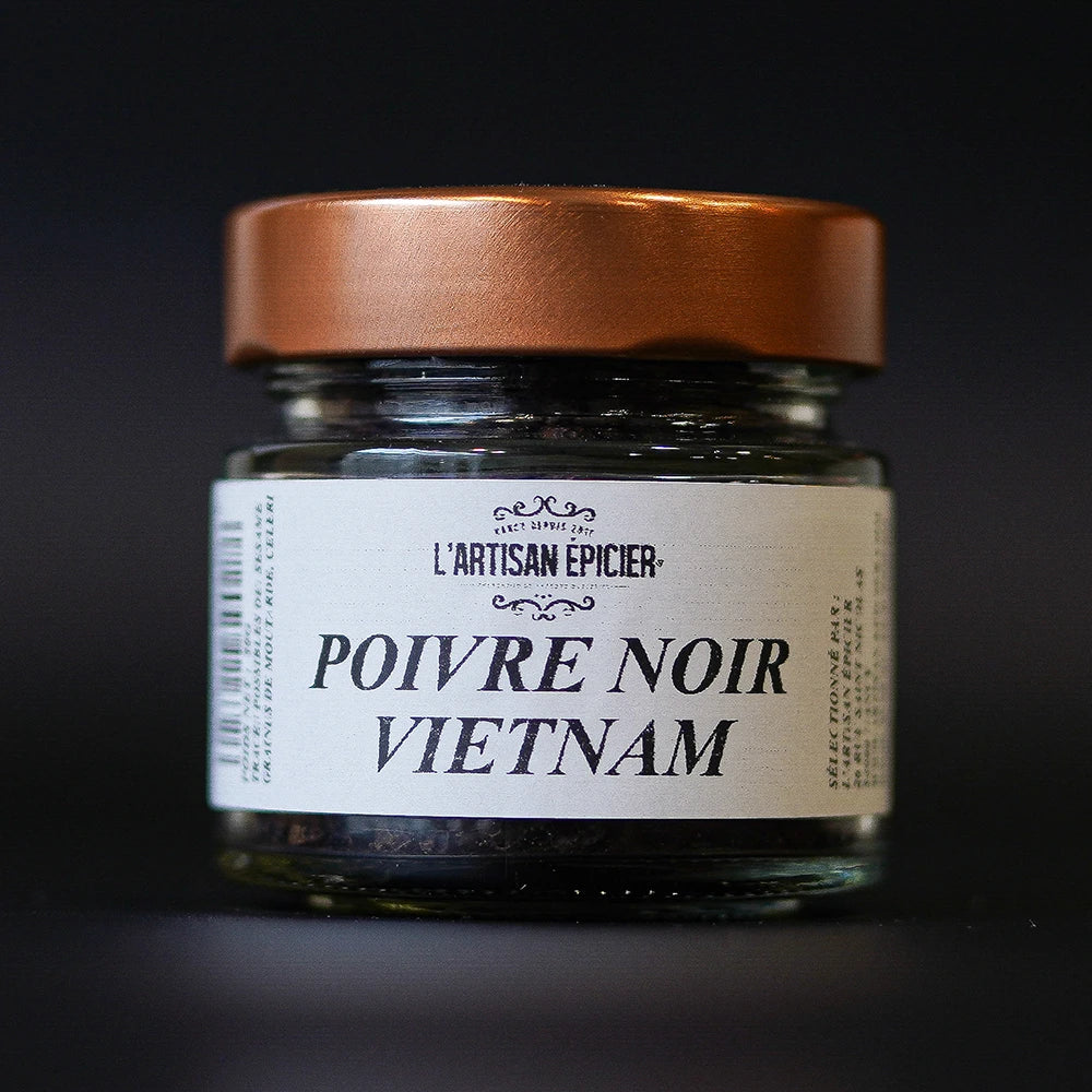 Poivre noir du Vietnam - 50g/pot